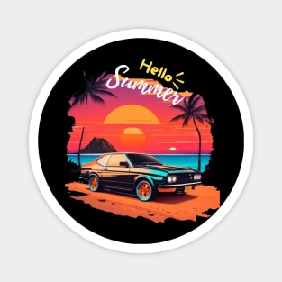 hello summer nice t-shirt for this summer T-Shirt Magnet